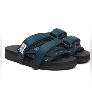 Suicoke navy moto cap sandals